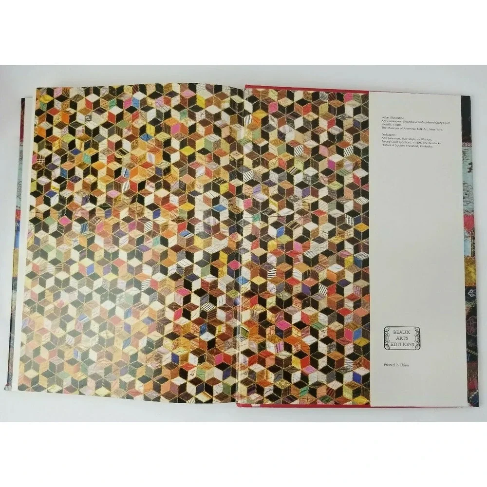 Vintage Americas Glorious Quilts 1987 Hardcover Book Dennis Duke Deborah Harding